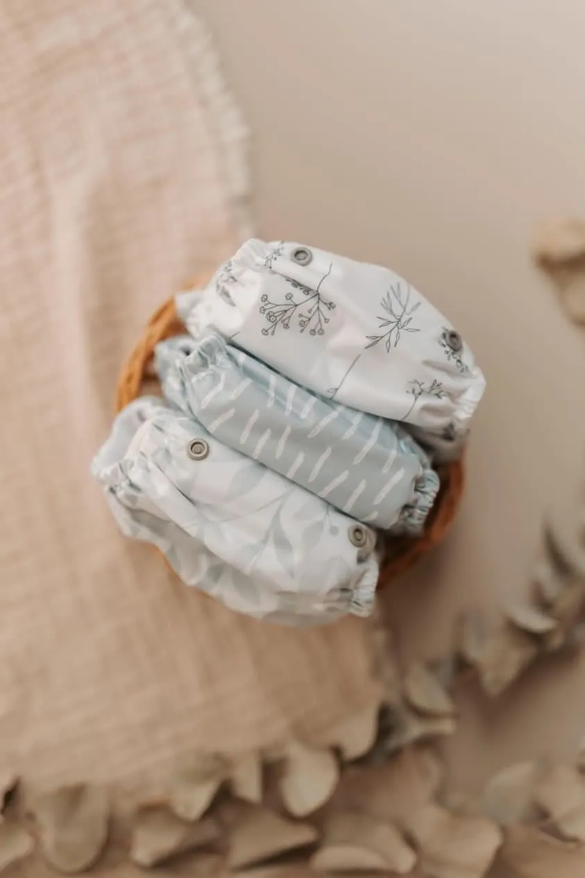 Combination of Pocket Diaper and All-in-One Cloth Diaper for Multiple Uses