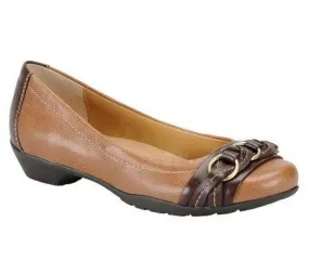 Comfortiva Leather Flats - Posie