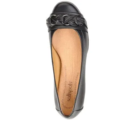 Comfortiva Leather Flats - Posie