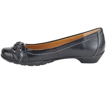 Comfortiva Leather Flats - Posie