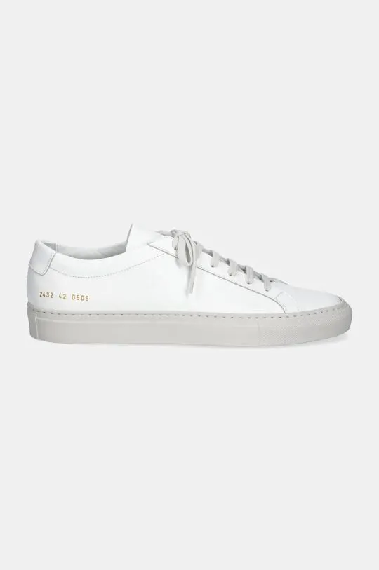 Common Projects leather sneakers Achilles Contrast Bumpy white color 2432.0506