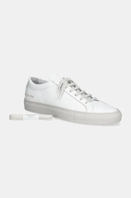 Common Projects leather sneakers Achilles Contrast Bumpy white color 2432.0506