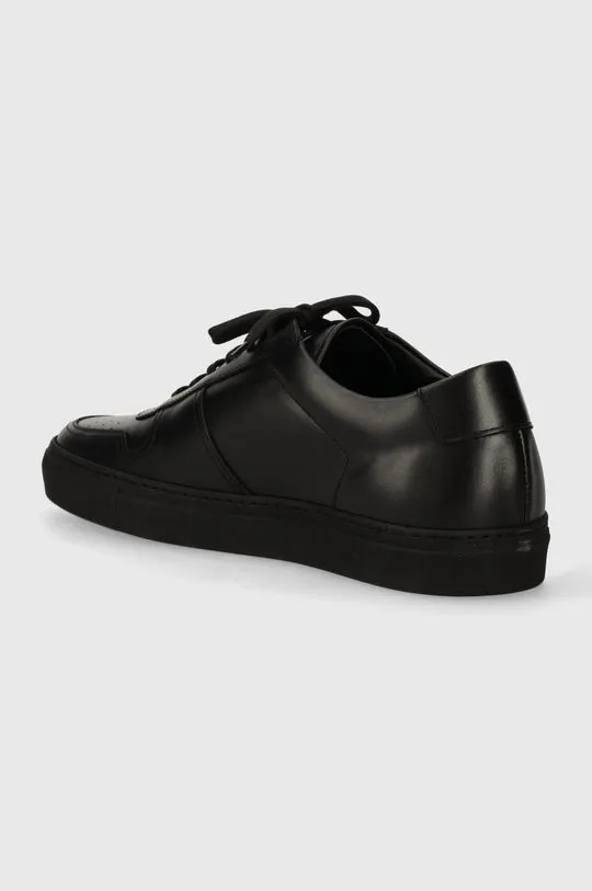 Common Projects leather sneakers Bball Low in Leather black color 2155