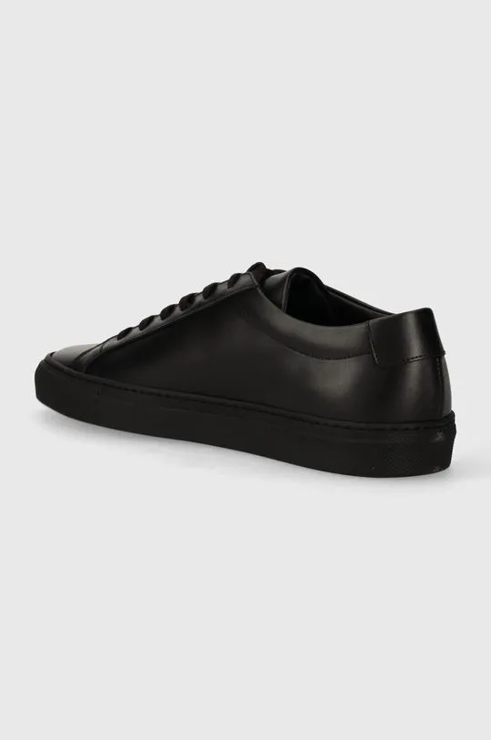 Common Projects leather sneakers Original Achilles Low black color 1528