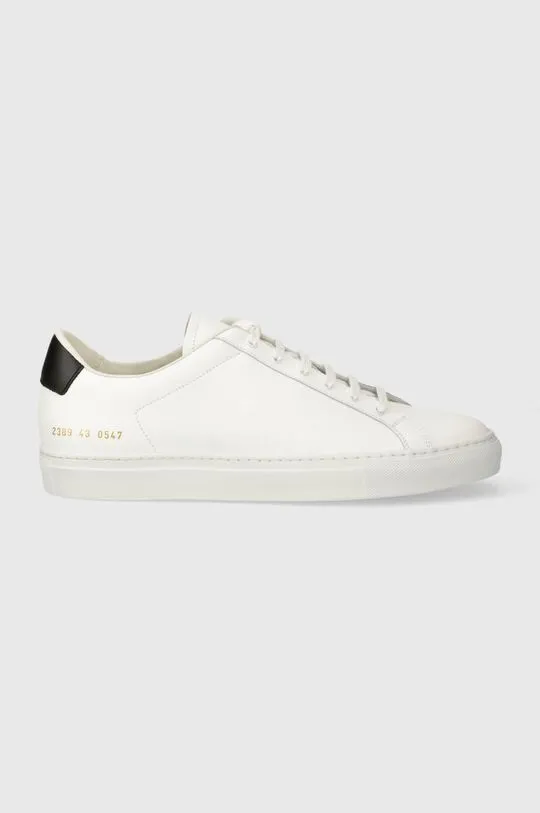 Common Projects leather sneakers Retro Classic white color 2389