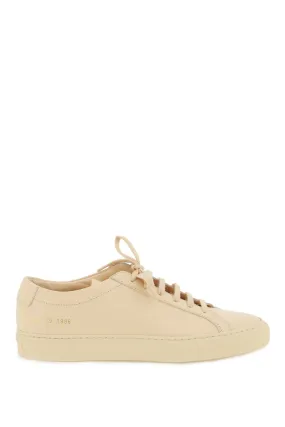 Common Projects Original Achilles Leather Sneakers   Pink