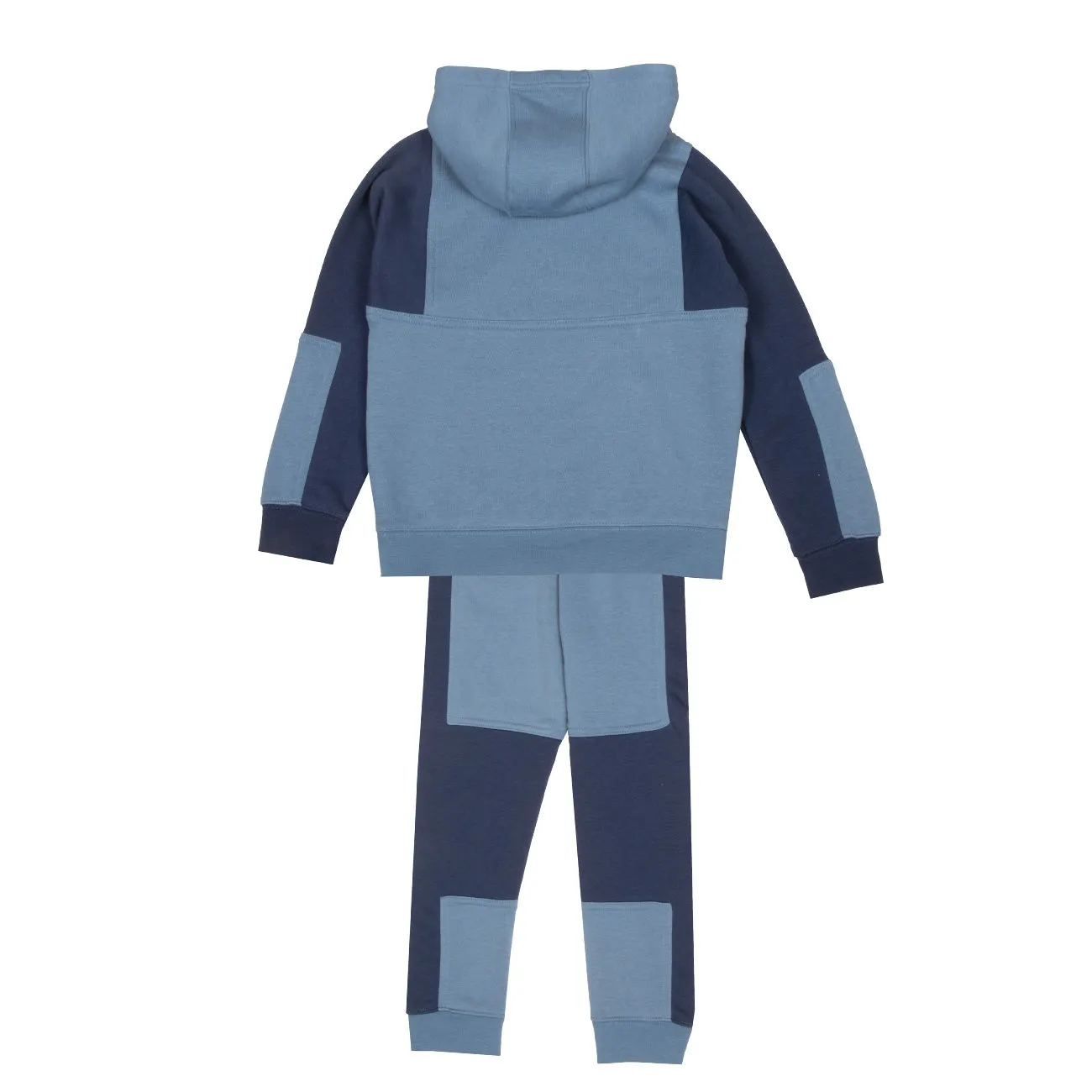 Complete Hooded Sweatshirt Pant Bicolor Boy Dutch Blue.