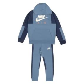 Complete Hooded Sweatshirt Pant Bicolor Boy Dutch Blue.