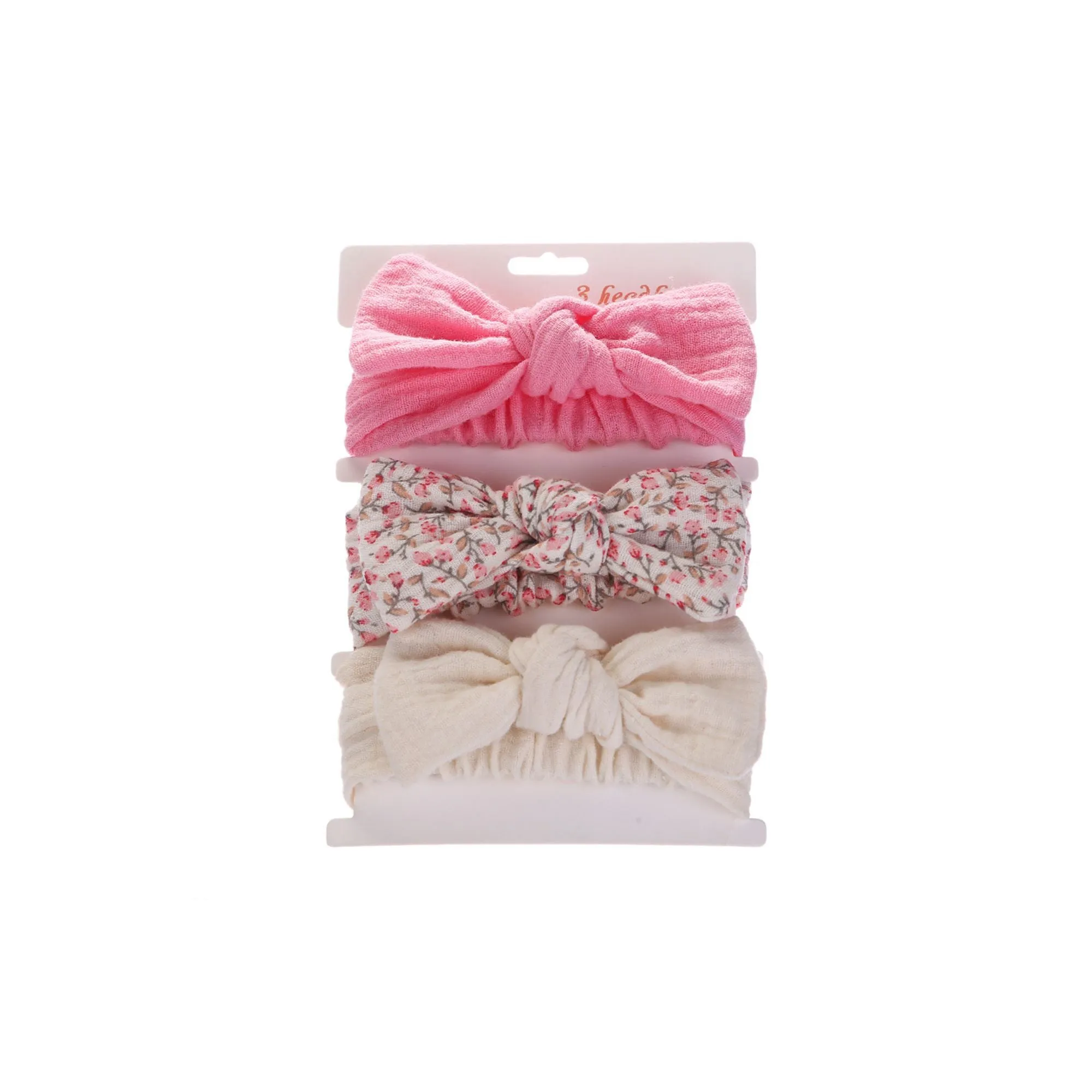 Cotton Baby Headband Set 3 Piece #5