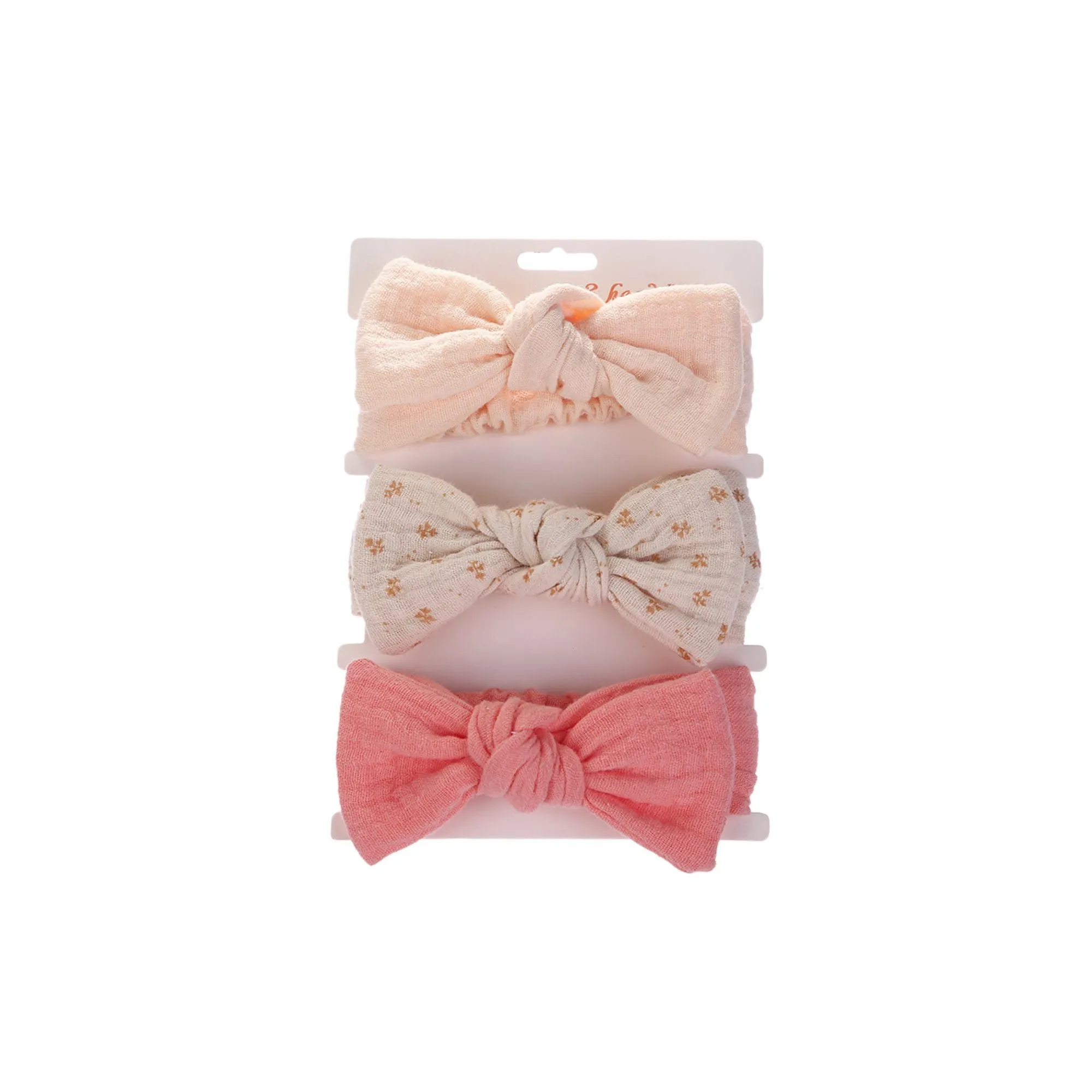 Cotton Baby Headband Set