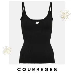 Courreges Ribbed Tanks & Camisoles