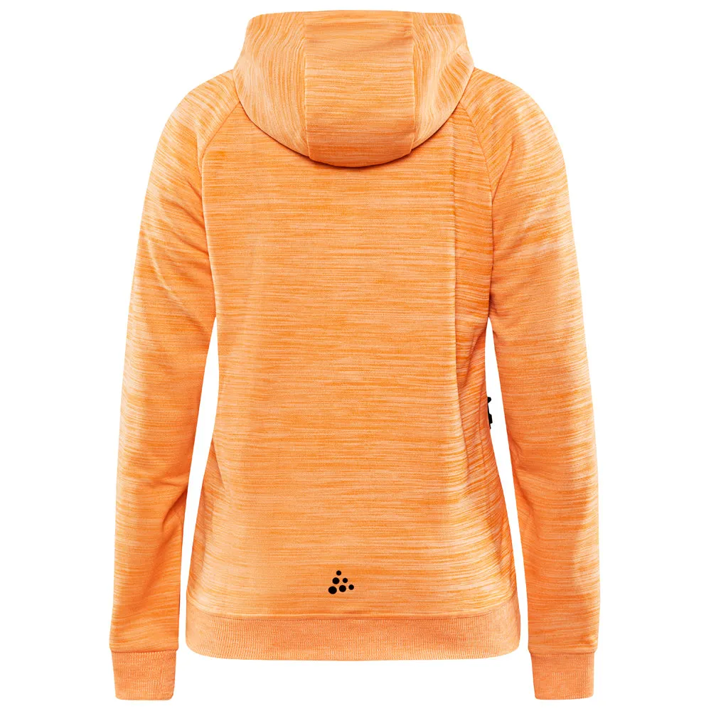 Craft Hoodie Advance Unify Full Zip Women's Orange