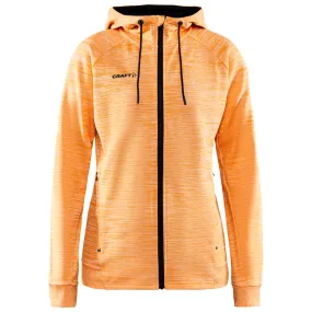 Craft Hoodie Advance Unify Full Zip Women's Orange