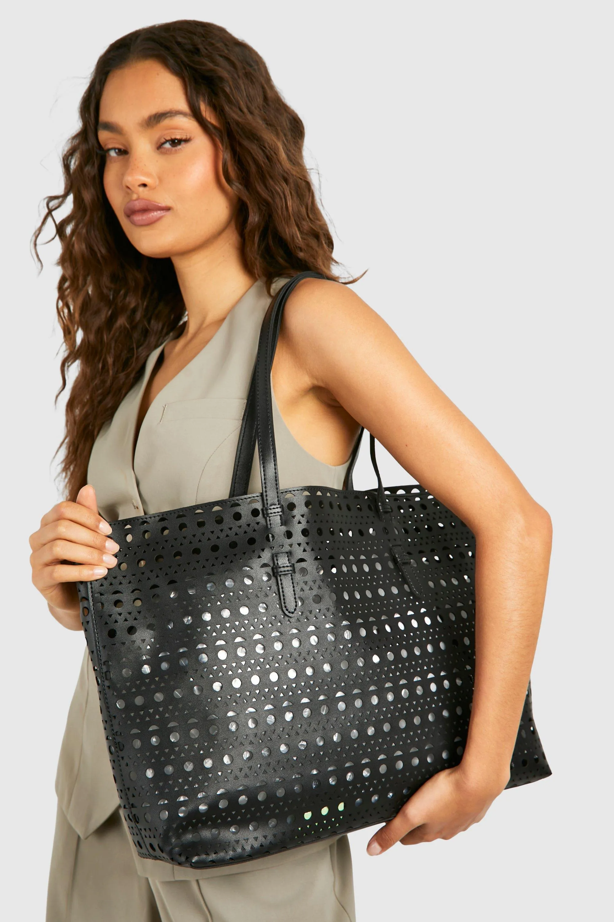 Cut Out Tote Bag