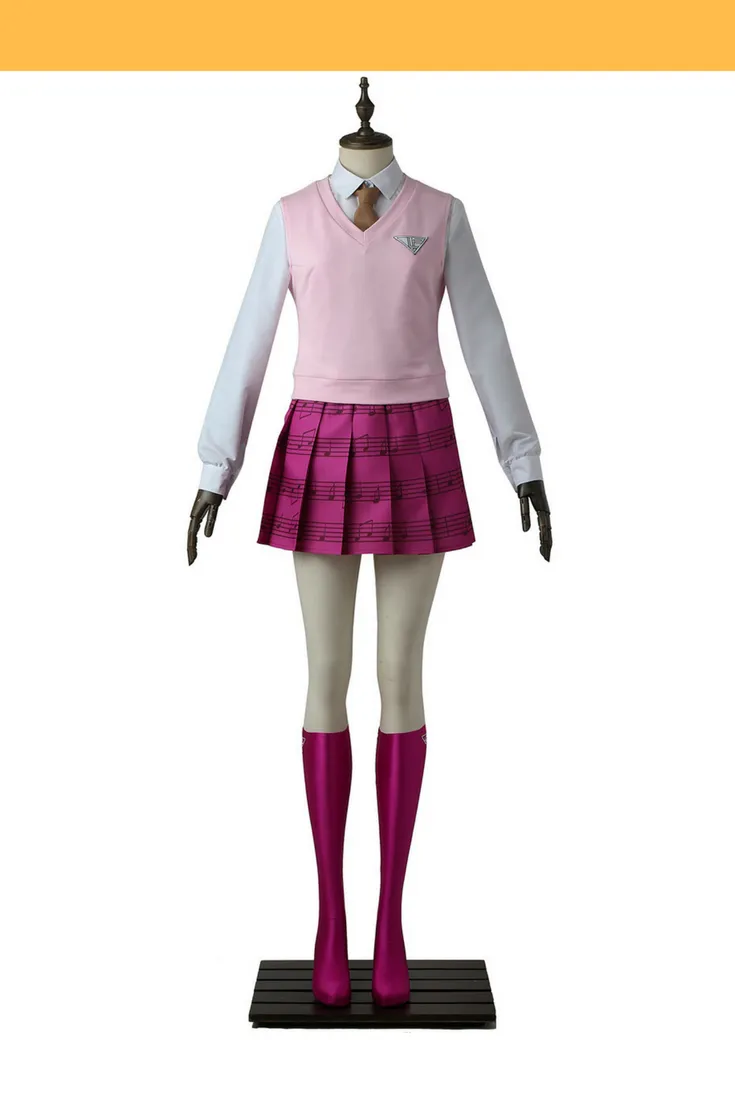 Danganronpa Kaede Akamatsu Cosplay Costume