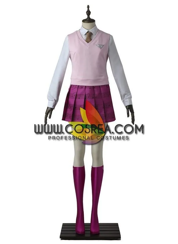 Danganronpa Kaede Akamatsu Cosplay Costume