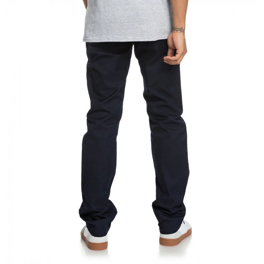 dark indigo chino pants