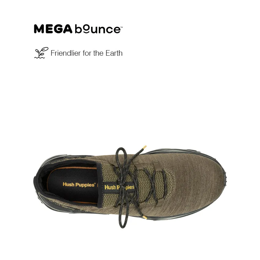 Dark Olive Textile Men's Sneaker Shoes - Shop Now