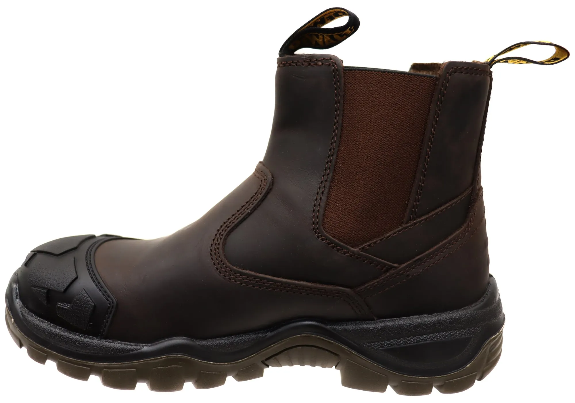 DeWALT Mens Comfortable Leather PROComfort Hunter Safety Boots