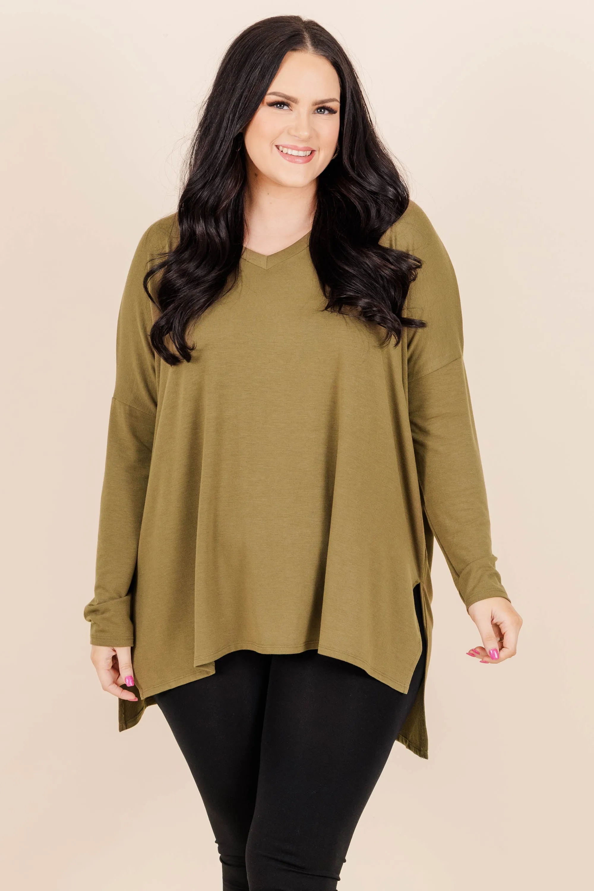 Dusty Olive Top - Shop Now