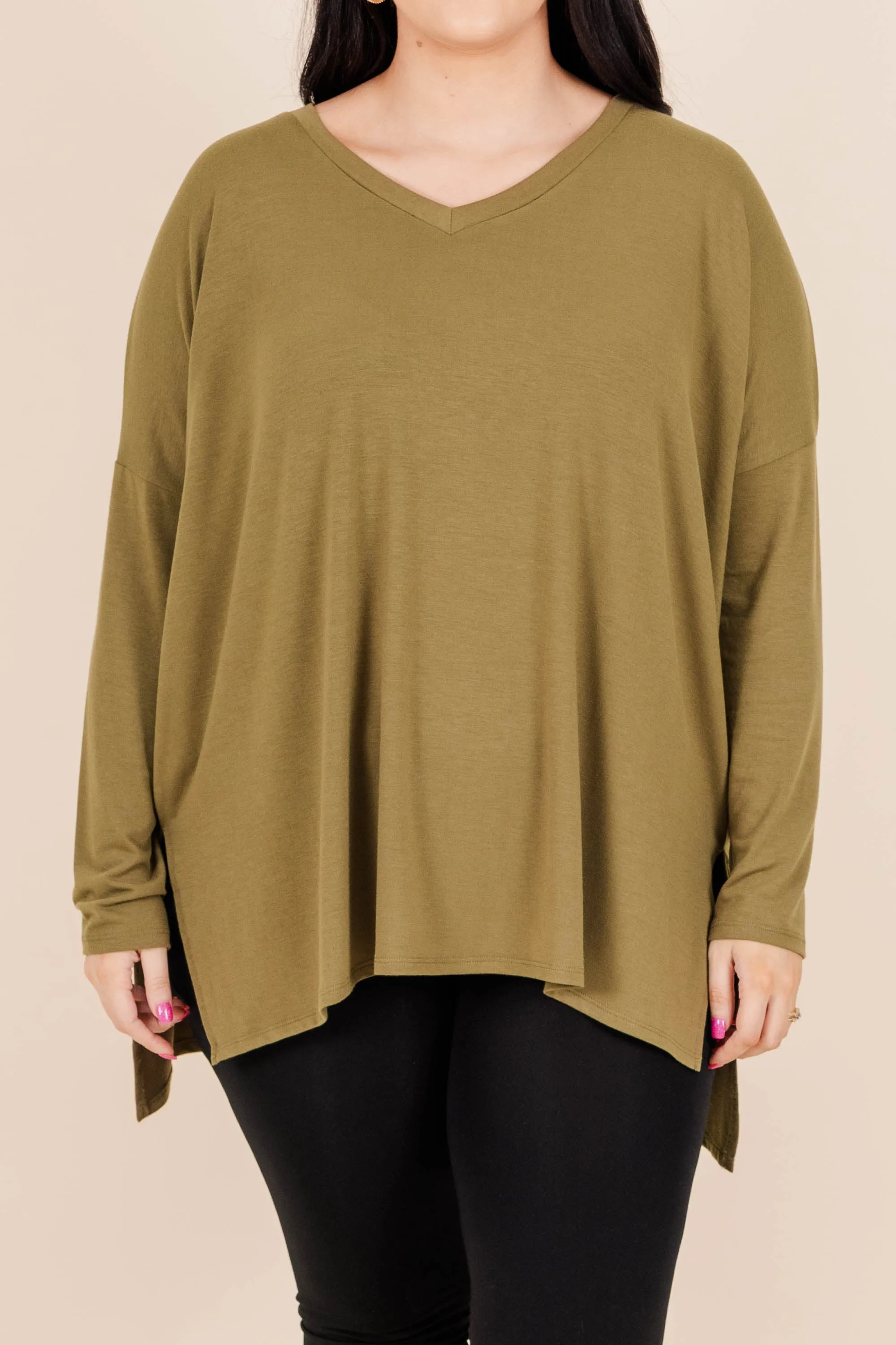 Dusty Olive Top - Shop Now