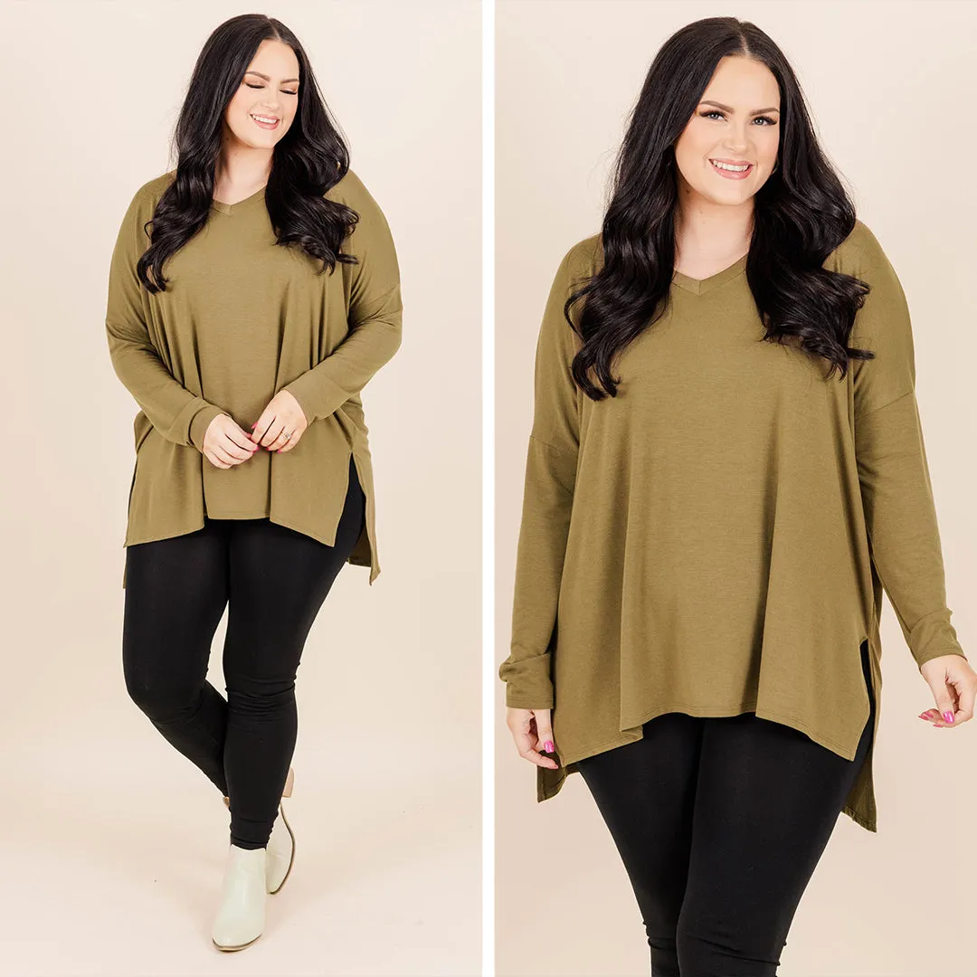 Dusty Olive Top - Shop Now