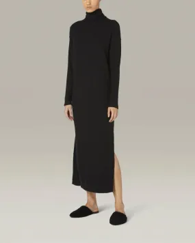 Enza Costa - Sweater Rib Turtleneck Sheathe Dress