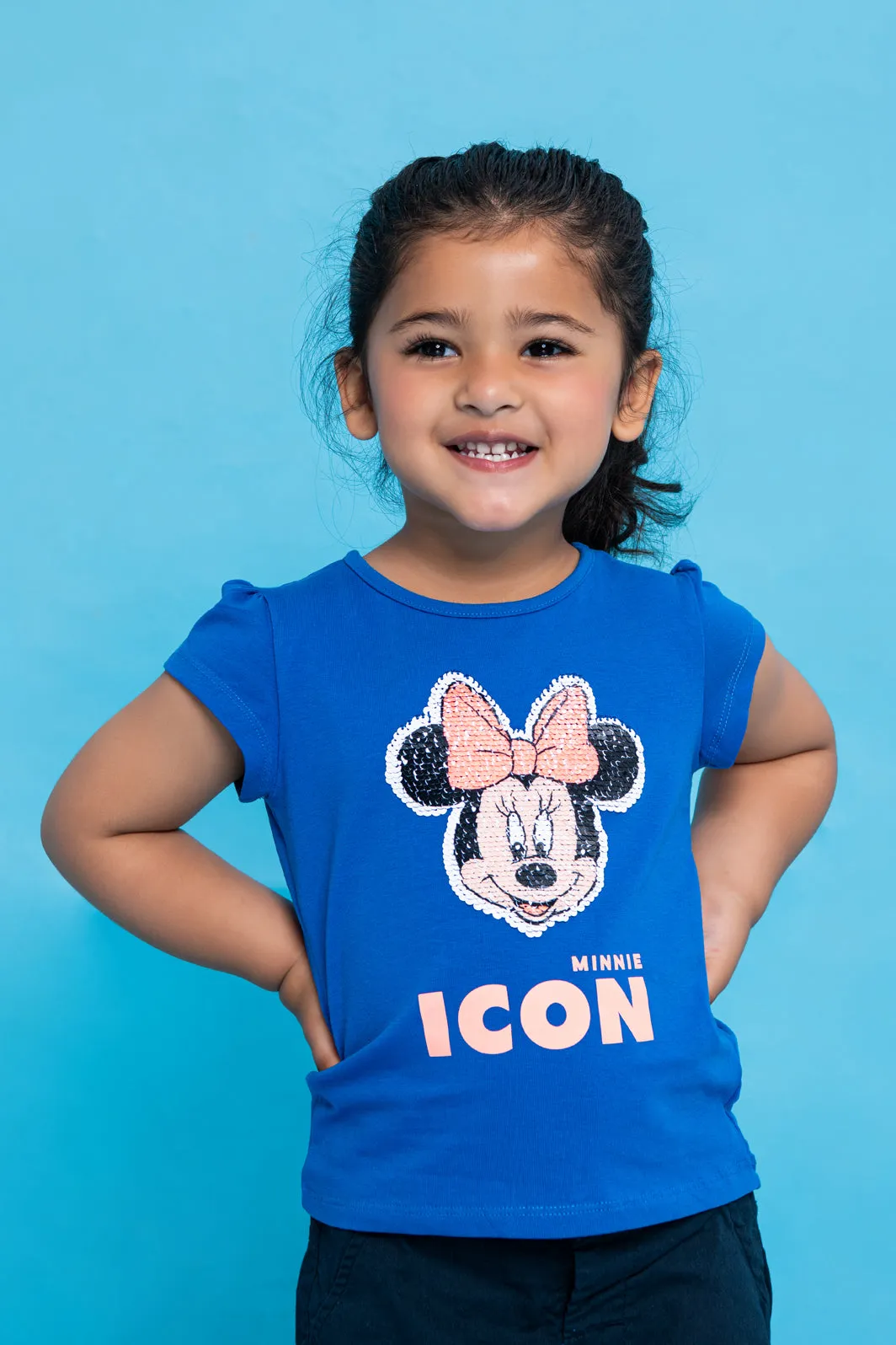 Flip Sequin Mini Mouse T-Shirt - Reversible