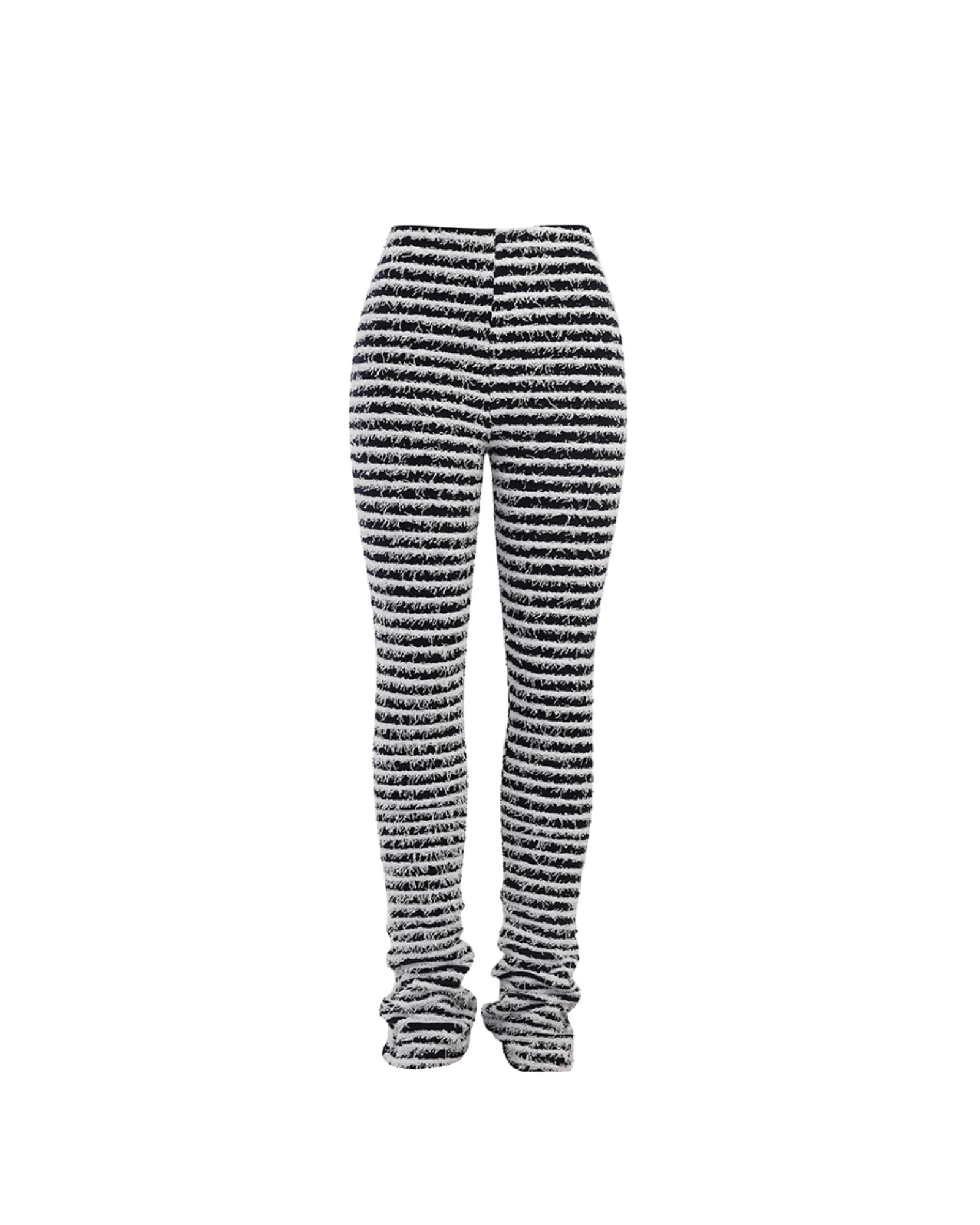 Fuzzy Knit Stacked Pant - Google SEO friendly result: Cozy Stacked Knit Pants