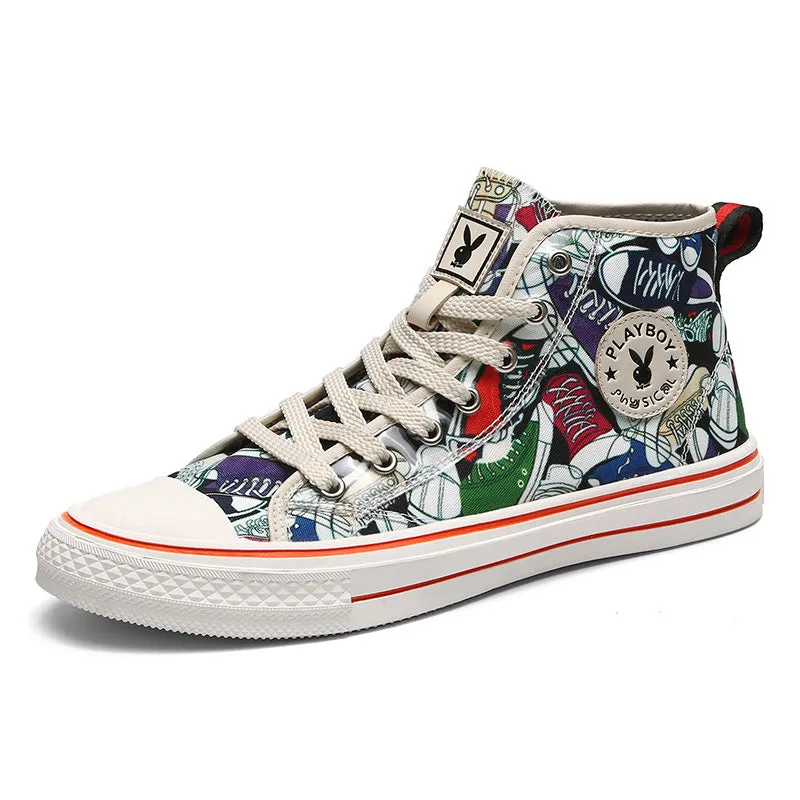 Graffiti casual sneakers