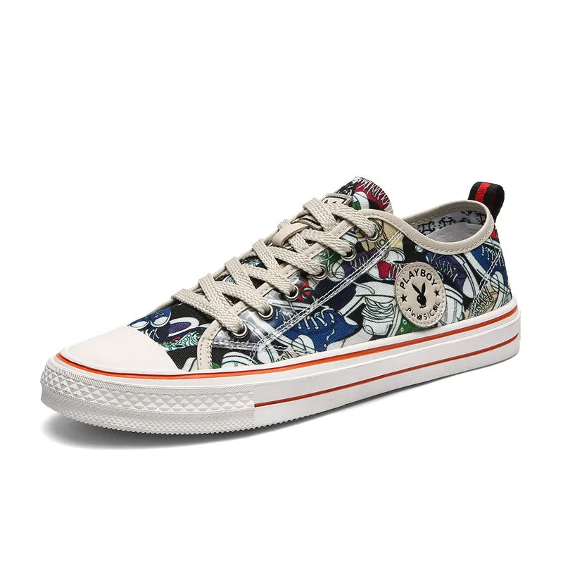 Graffiti casual sneakers