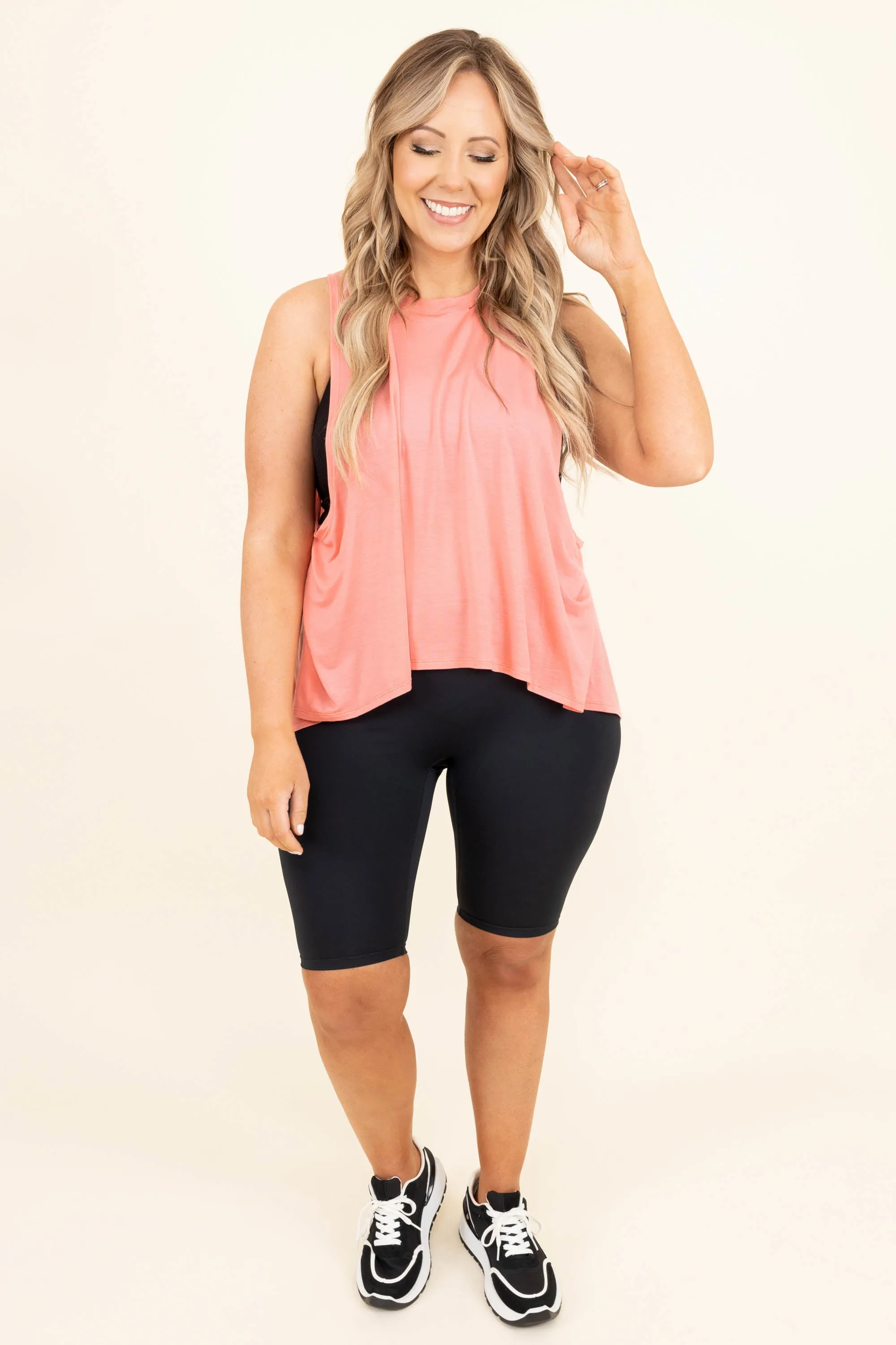 Grooving Tank, Light Pink - Affordable and Stylish Option for Your Wardrobe | Available Now