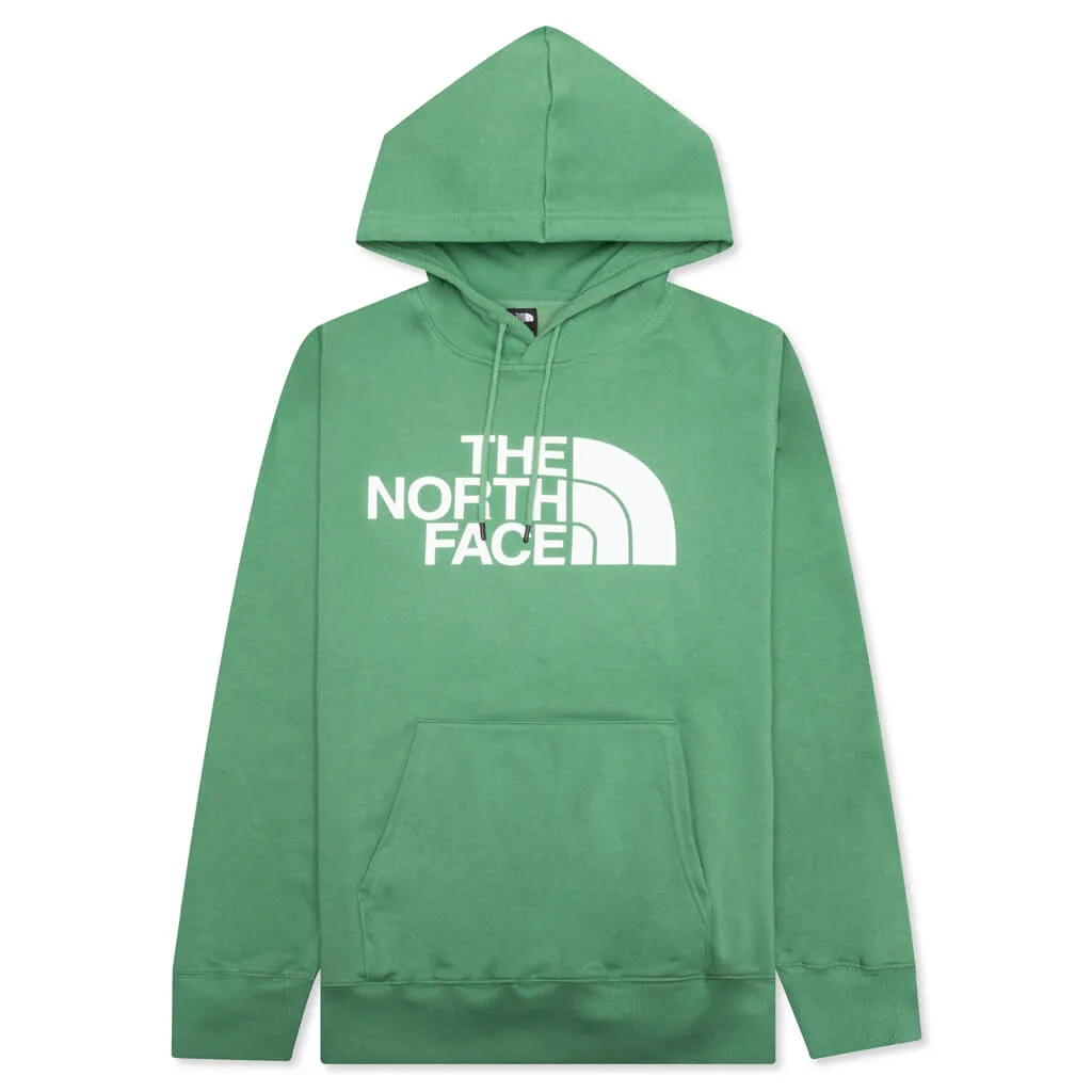 Half Dome Pullover Hoodie Deep Grass Green TNF White Macy's