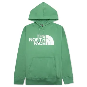 Half Dome Pullover Hoodie Deep Grass Green TNF White Macy's