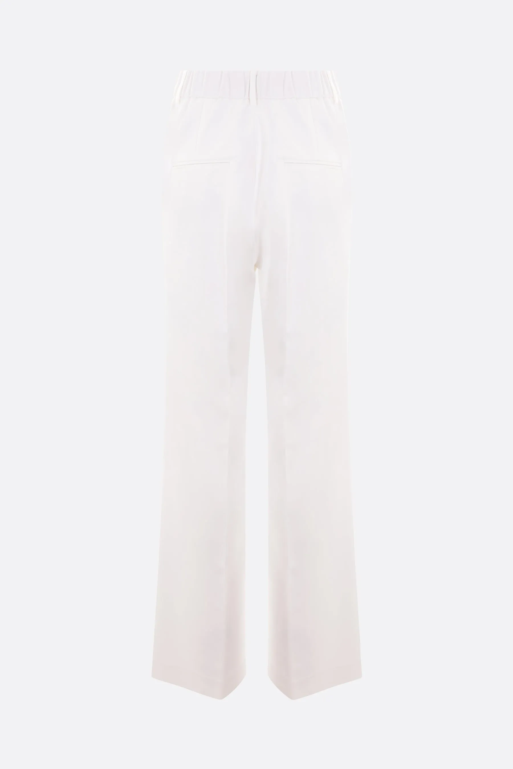 high waisted flared trousers