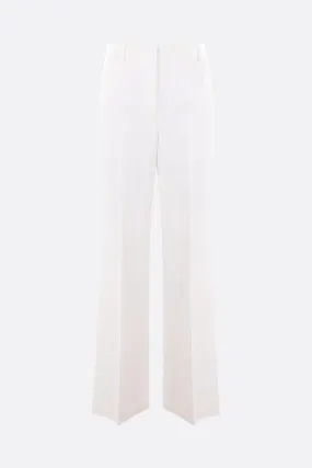 high waisted flared trousers