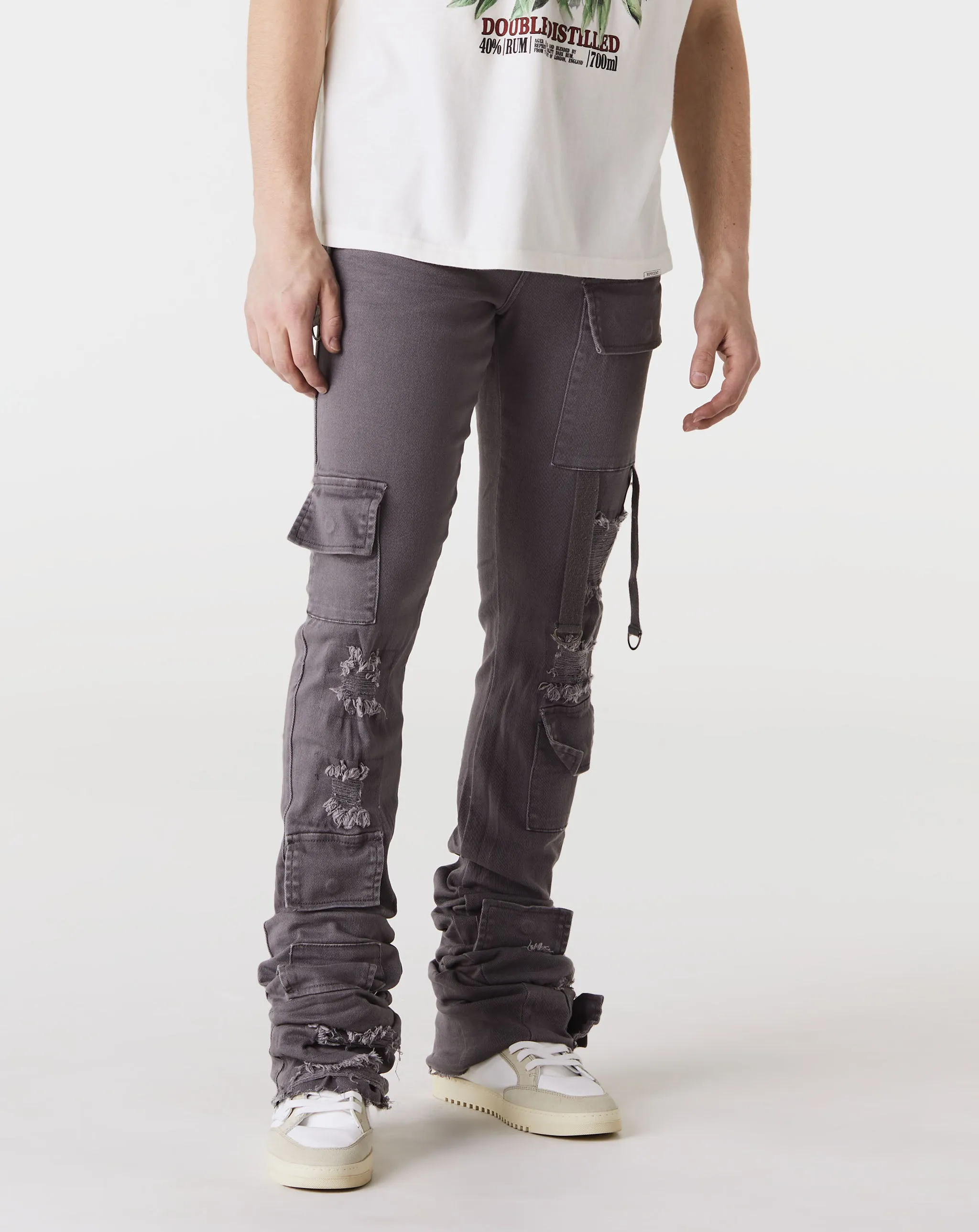 Highly popular Gunna jean with a trendy and ultra-flattering stacked design