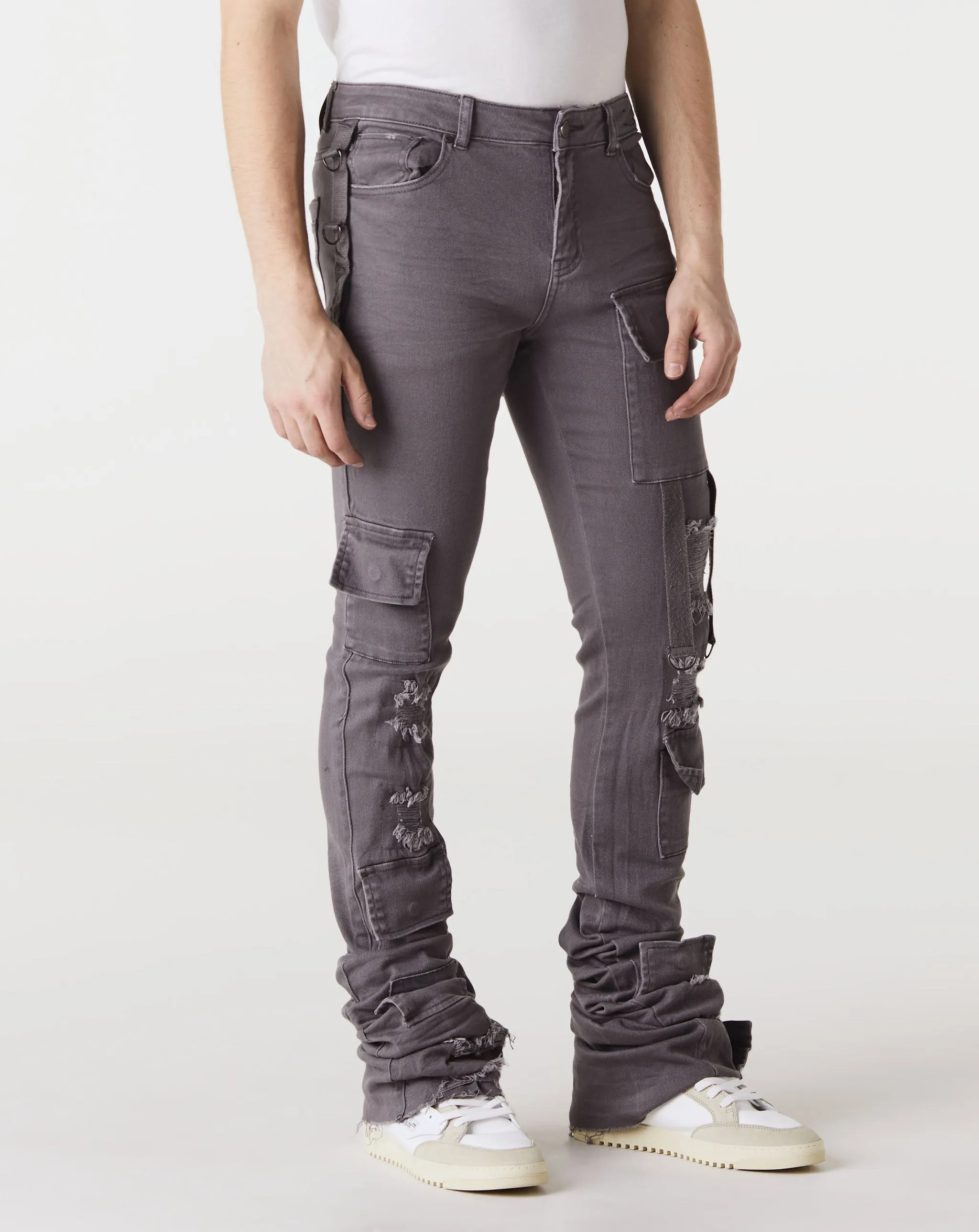 Highly popular Gunna jean with a trendy and ultra-flattering stacked design