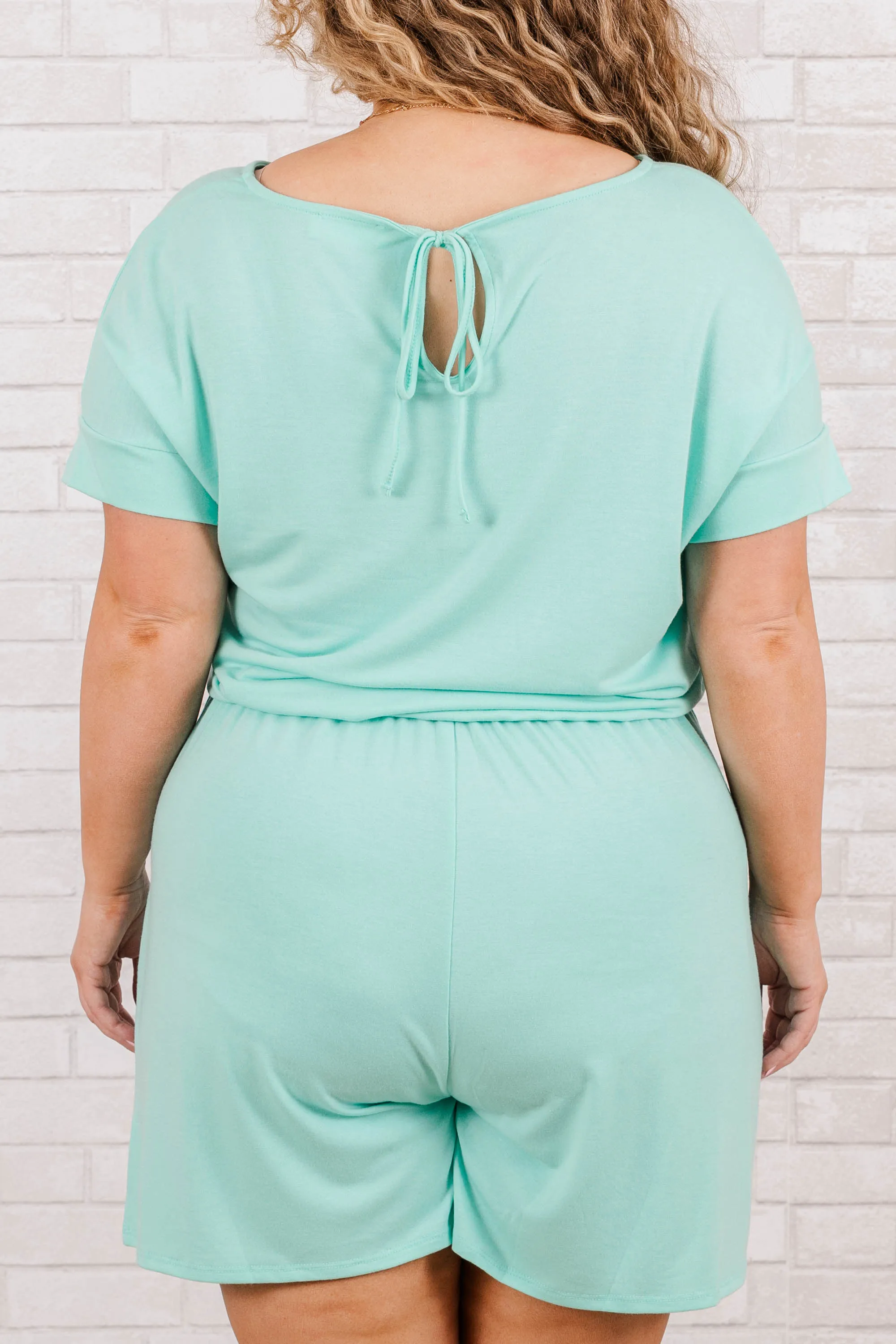 Hurry Romper, Mint - Shop Now