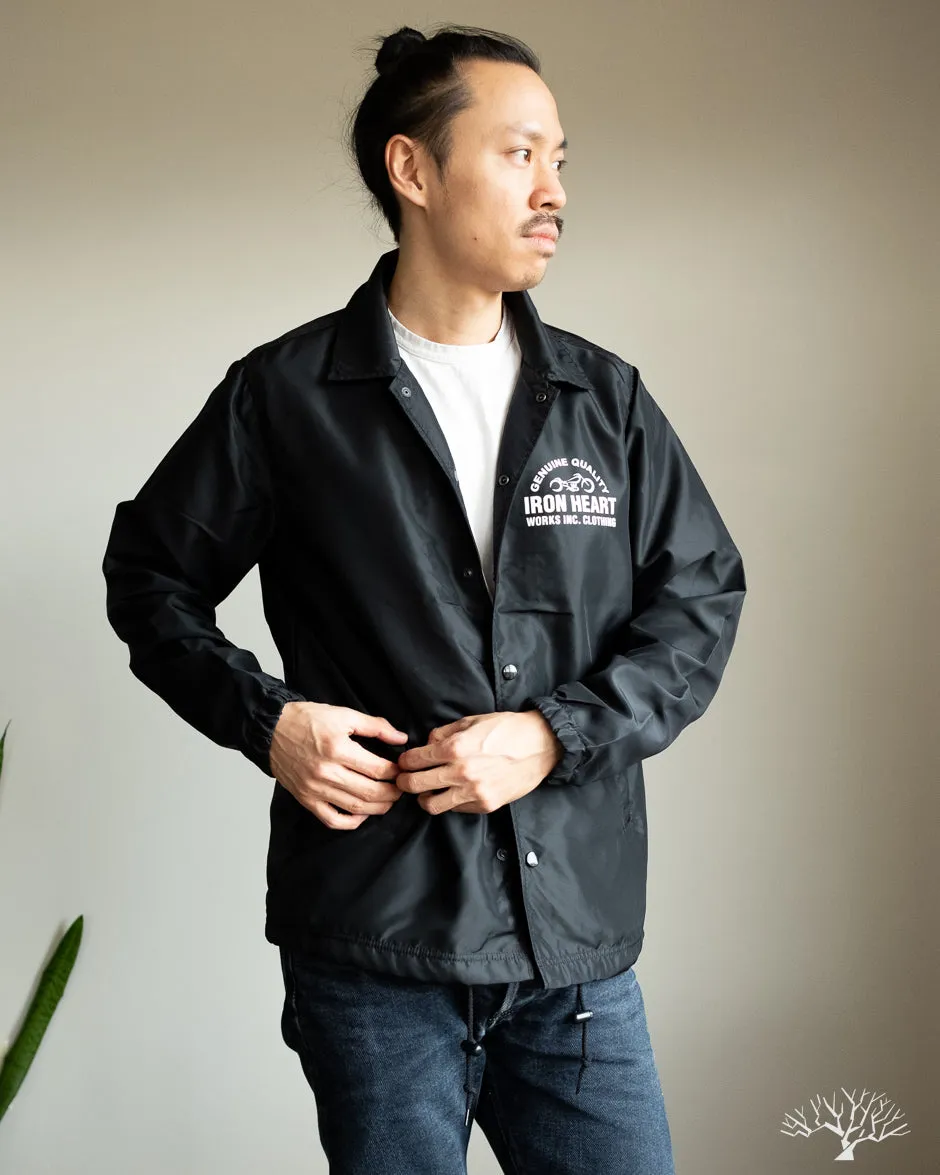 IHJ-117-BLK - 20th Anniversary Nylon Windbreaker - Black