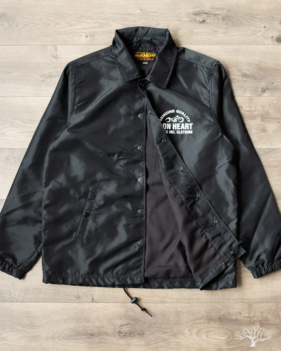 IHJ-117-BLK - 20th Anniversary Nylon Windbreaker - Black