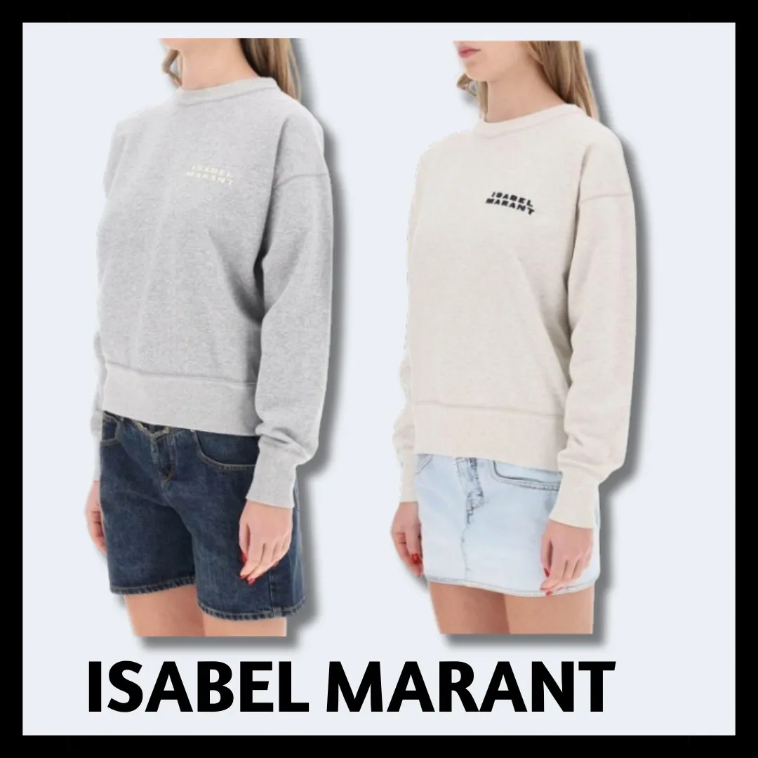 Isabel Marant Cotton Logo Hoodies & Sweatshirts