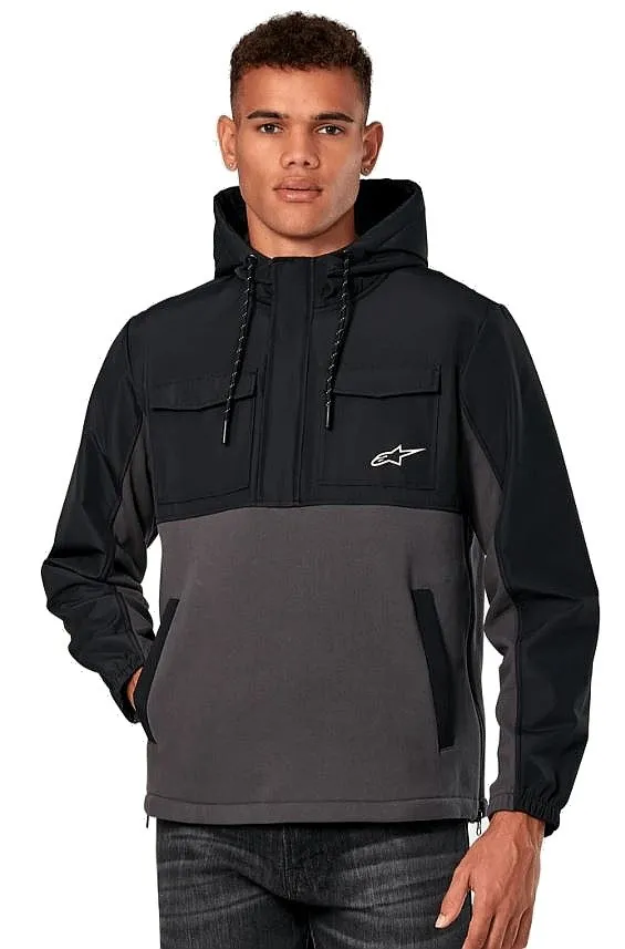 jacket Alpinestars Juncture Hybrid - Black/Gunmetal - men´s