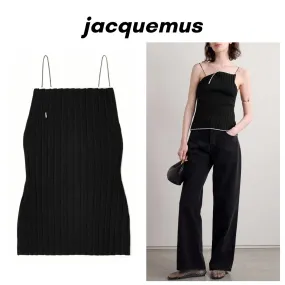 Jacquemus Ribbed Tanks & Camisoles