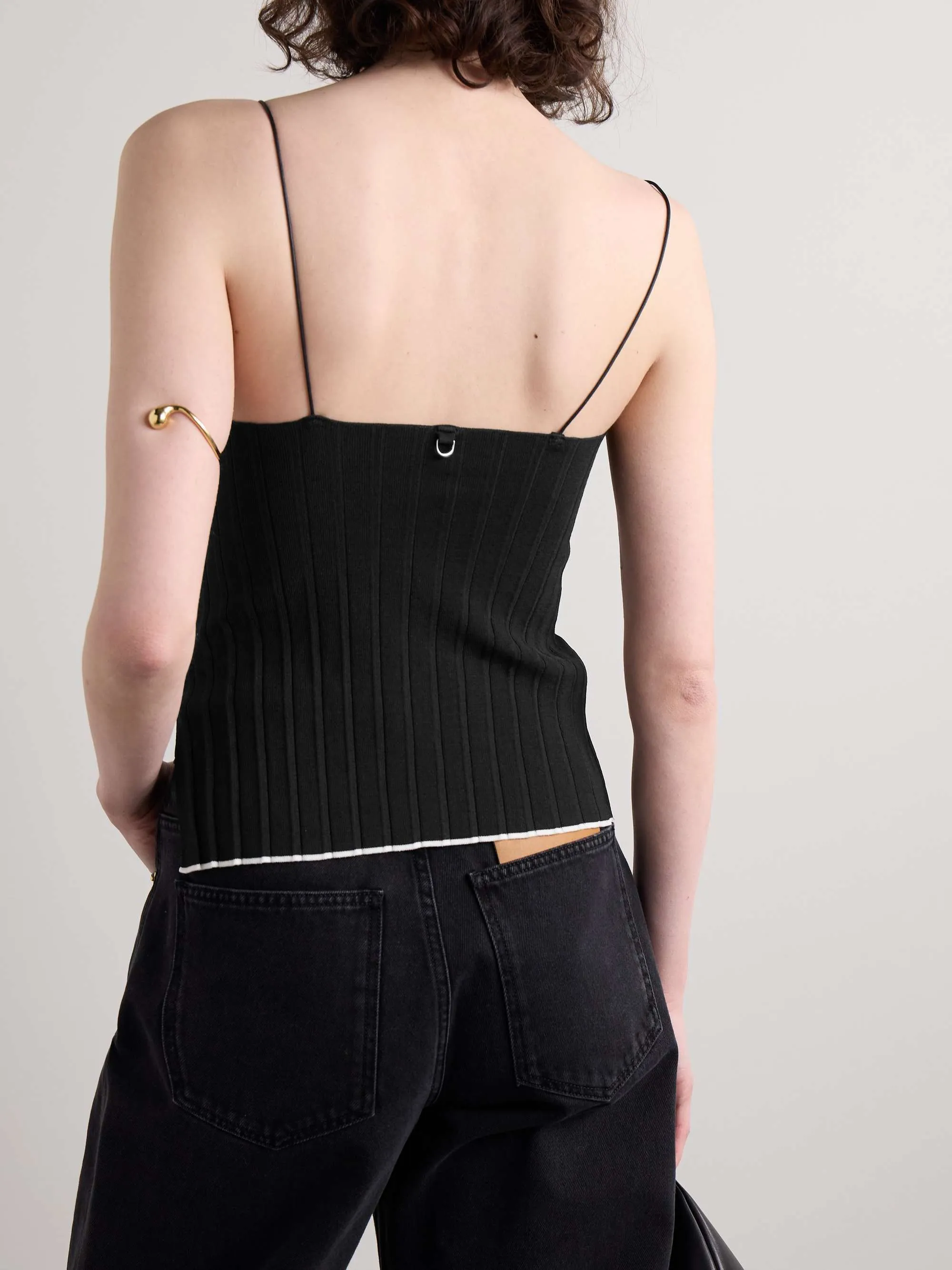 Jacquemus Ribbed Tanks & Camisoles