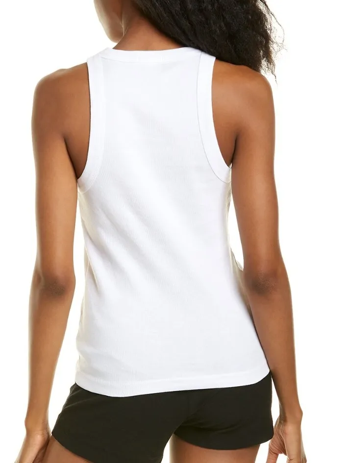 James Perse Rib U-Neck Cotton Tanks & Camisoles