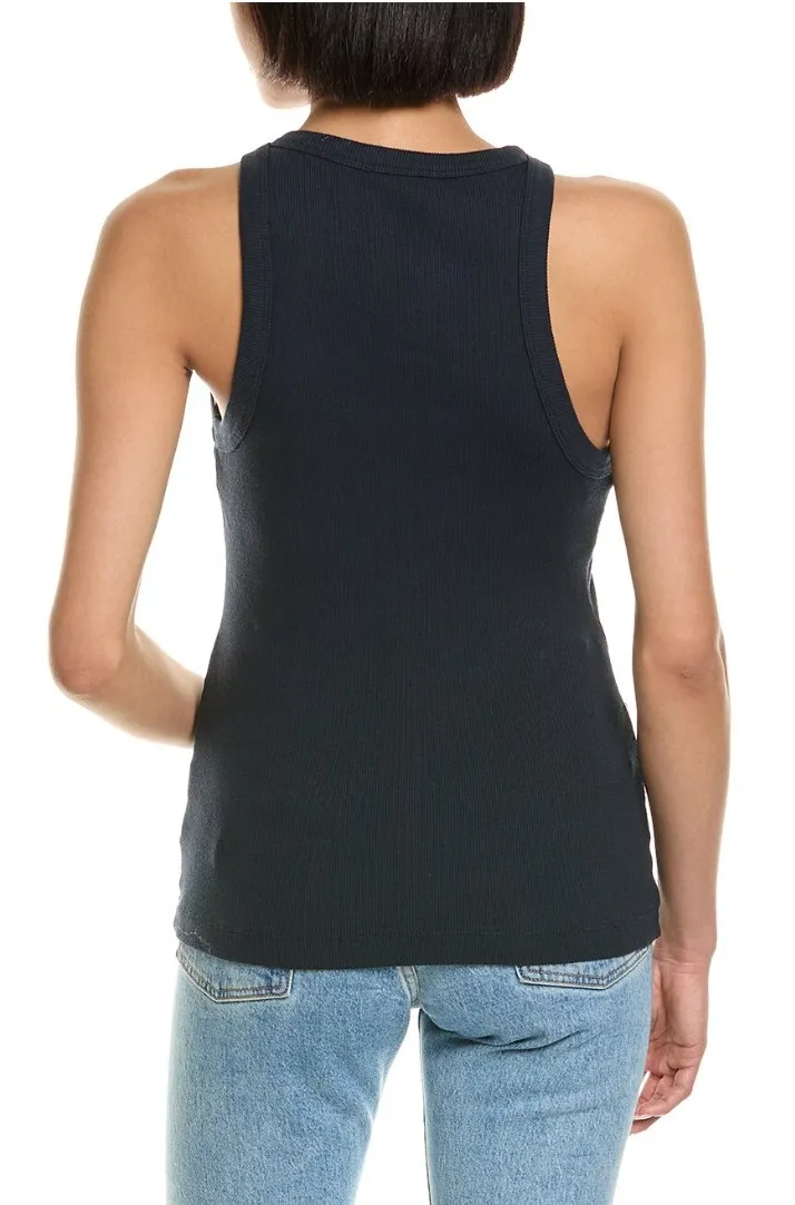 James Perse Rib U-Neck Cotton Tanks & Camisoles