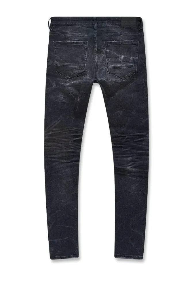 Jordan Black Shadow Rip And Repair Men's Jean Pant