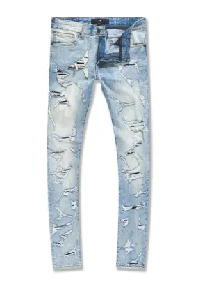 Jordan Craig Men's Iced Lager Jean Pant - Heavy Shredded Ross