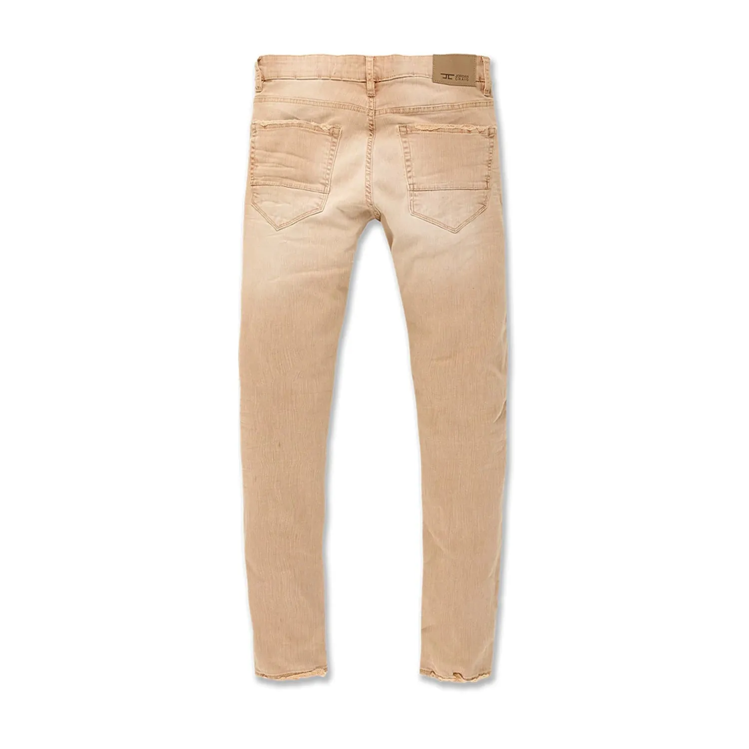 Jordan Craig Men's Sean Tribeca Twill Pants in Peach